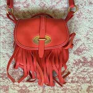 Dooney & Bourke crossbody fringe bag